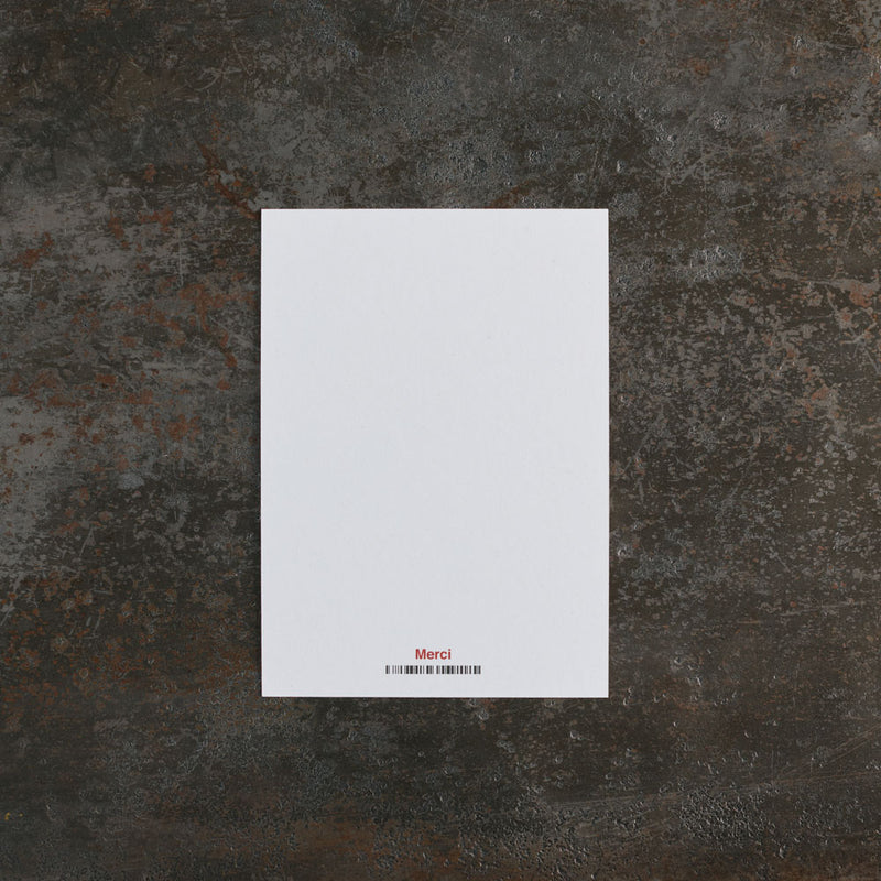 Carte postale Merci - Happy Christmas