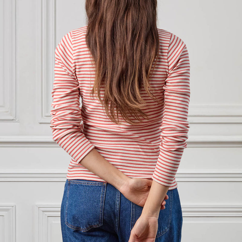 Merci - T-shirt Carla - Rouge