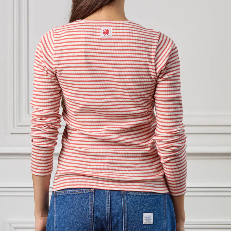 Merci - T-shirt Carla - Rouge