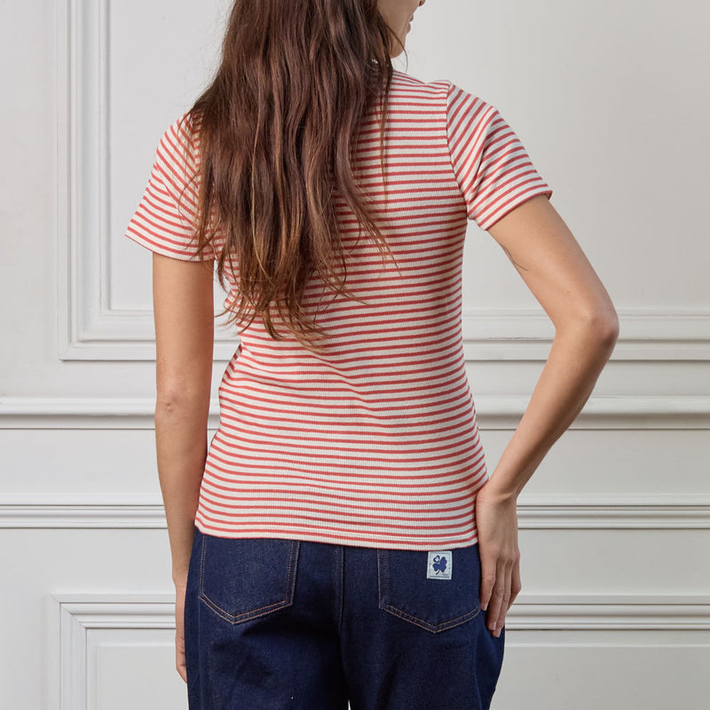 Merci - T-shirt Carlotta - Rouge