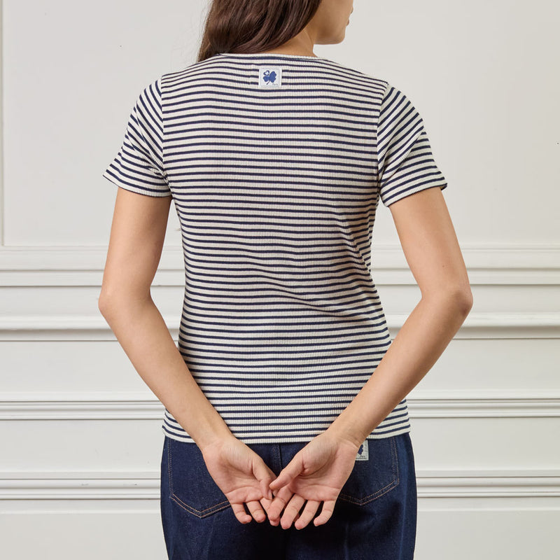 Merci - T-shirt Carlotta - Marine