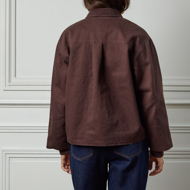 Merci - Veste Marla - Marron Foncé