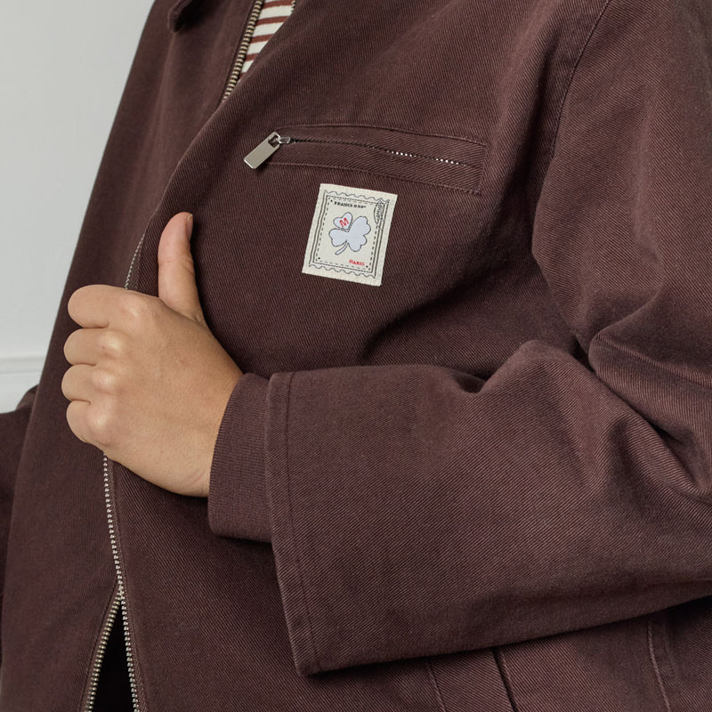 Merci - Veste Marla - Marron Foncé