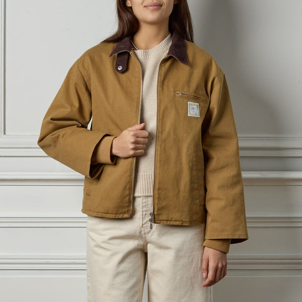 Merci - Veste Marla - Marron Tabac