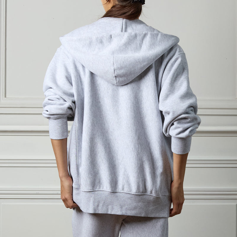Merci x Champion - Sweat Full Zip Patch - Gris