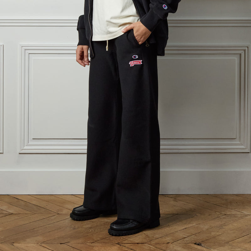 Merci x Champion - Jogging Straight Patch - Noir
