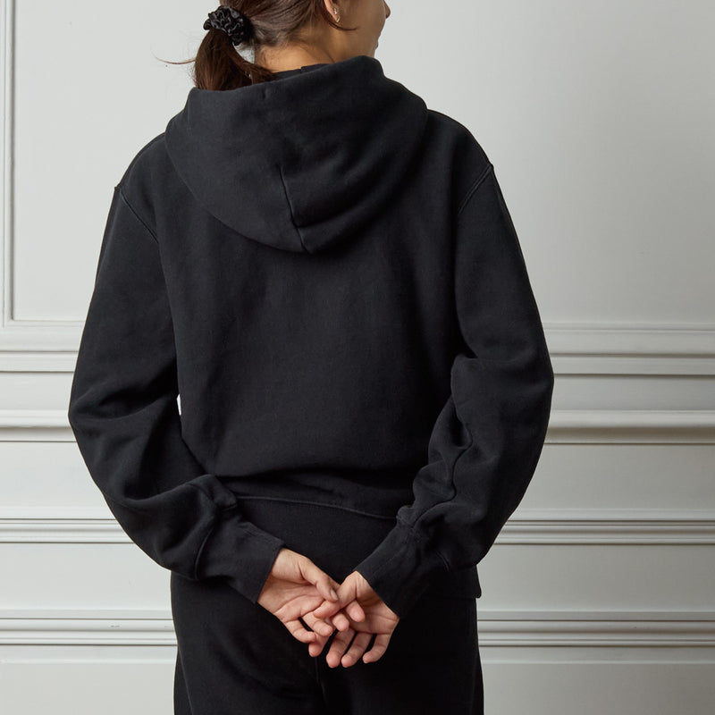 Merci x Champion - Sweat Full Zip Patch - Noir