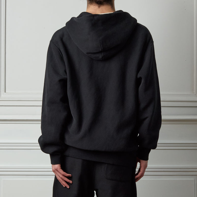 Merci x Champion - Sweat Full Zip Patch - Noir
