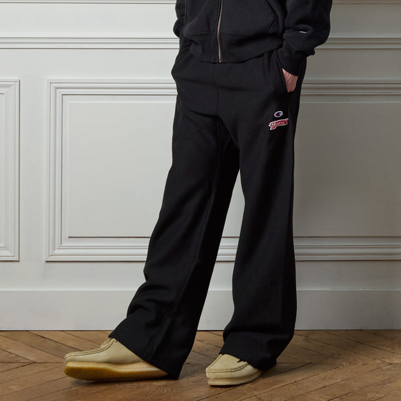 Merci x Champion - Jogging Straight Patch - Noir