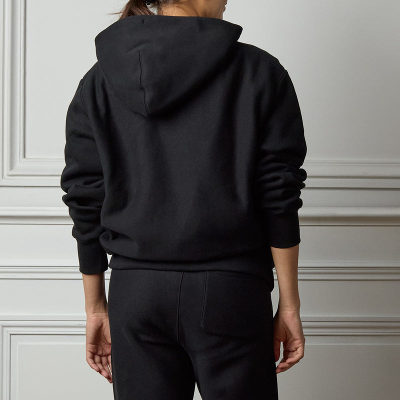 Merci x Champion - Sweat à Capuche Merci Patch - Noir