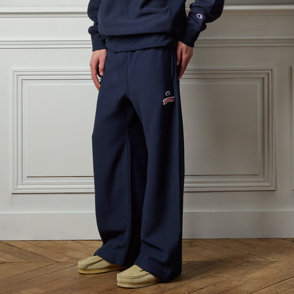 Merci x Champion - Jogging Straight Patch - Navy