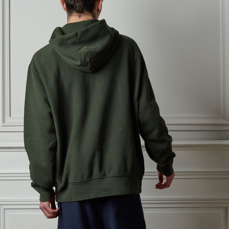 Merci x Champion - Sweat à Capuche Merci Patch- Forest