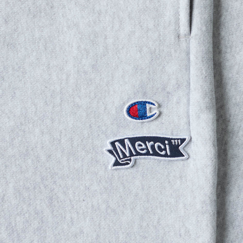 Merci x Champion - Jogging Straight Patch - Gris