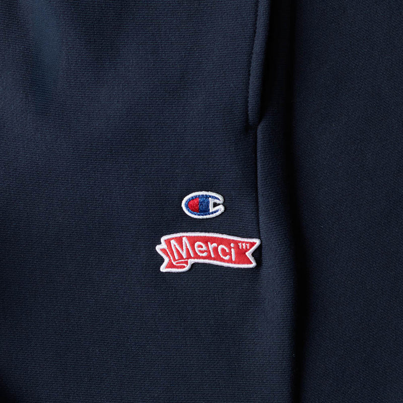 Merci x Champion - Jogging Straight Patch - Navy