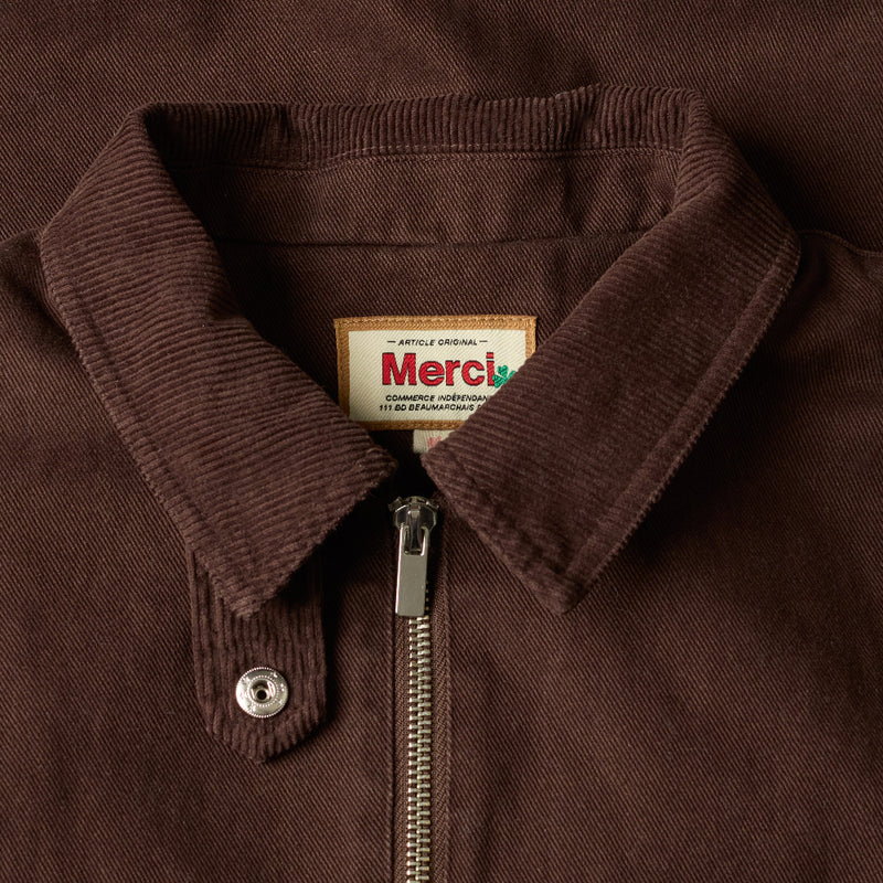 Merci - Veste Marla - Marron Foncé
