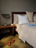 Merci - Housse De Couette En Gaze De Coton - Beige Quai De Seine