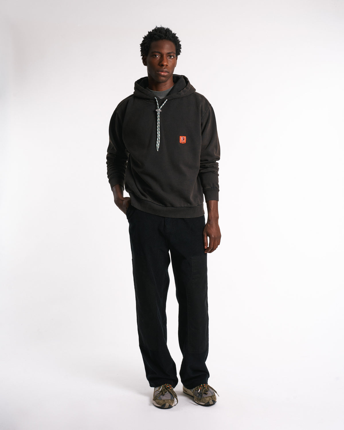Au Vieux Campeur - Paid Holidays - Miller hoodie - Chocolat
