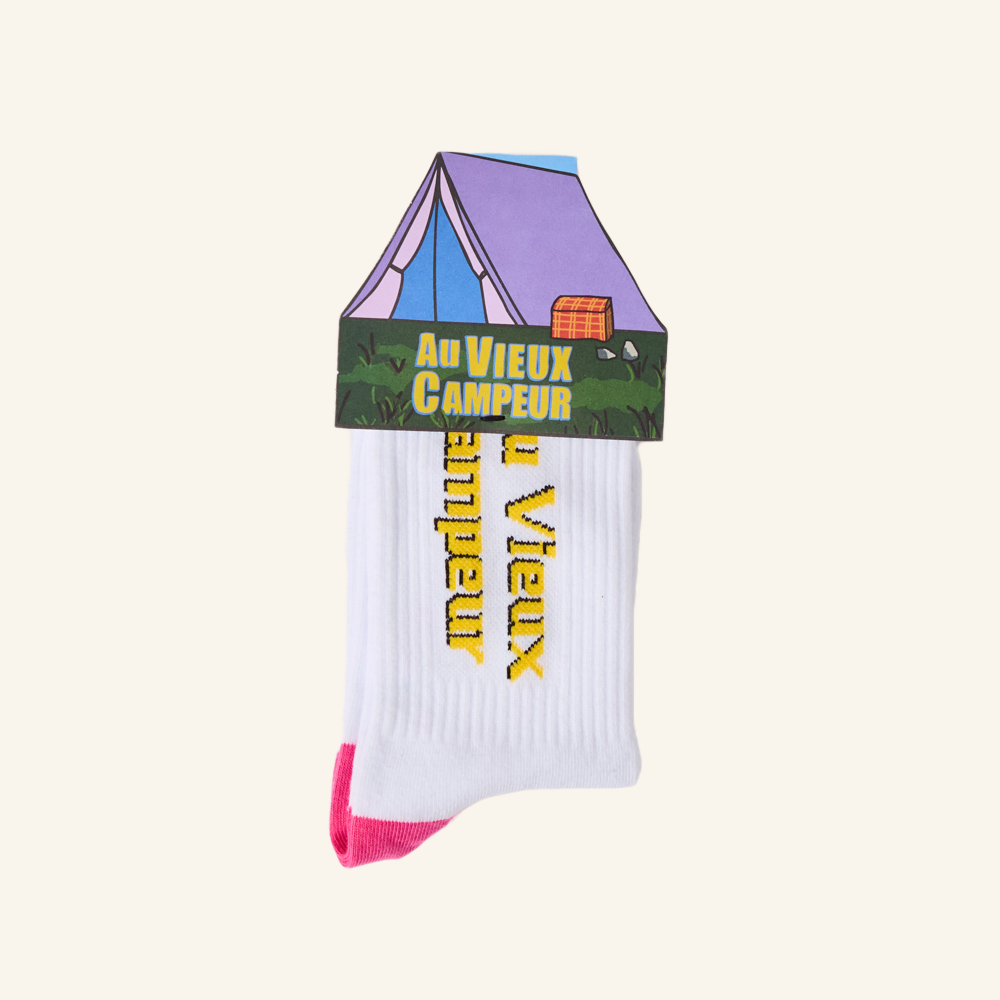 Au Vieux Campeur - Congés Payés - Au Vieux Campeur Socks - Pink