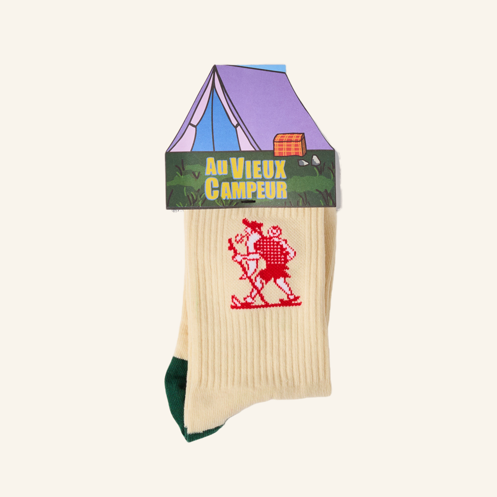 Au Vieux Campeur - Congés Payés - Marcheur Socks - Ecru