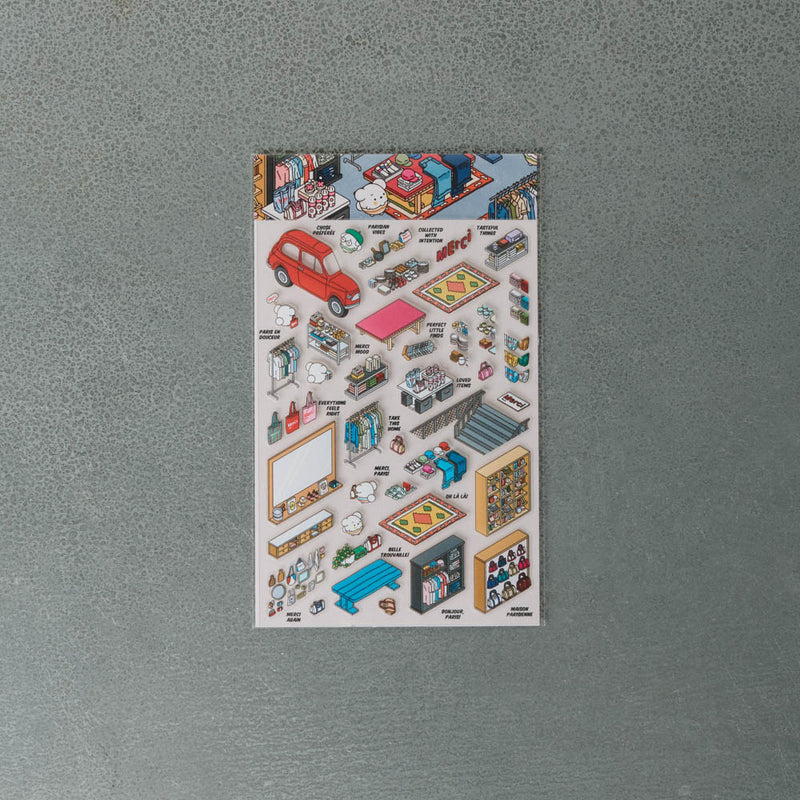 Kit stickers Merci #2 – Merci Paris