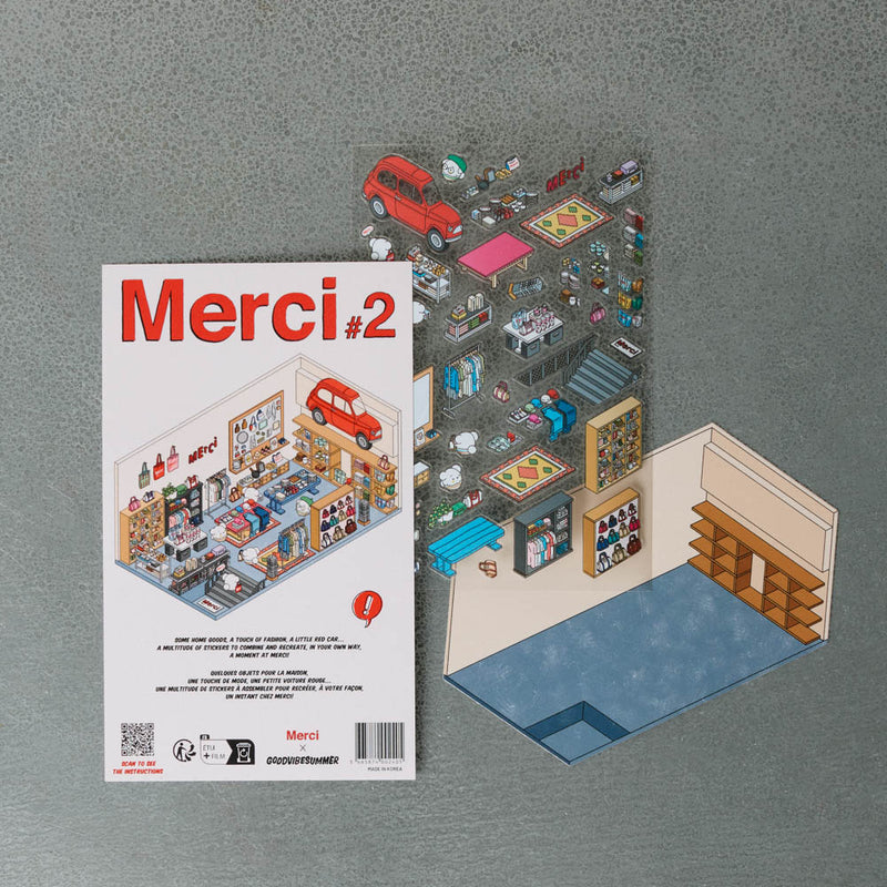 merci　2 Kit stickers Merci #2 – Merci Paris