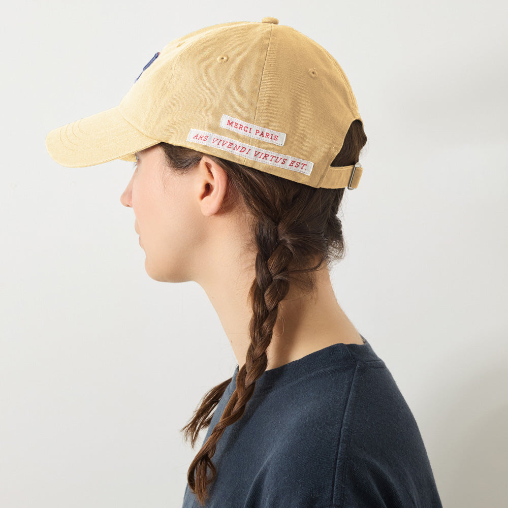 MERCI キャップ Merci - MP Cap - Yellow and Navy – Merci Paris