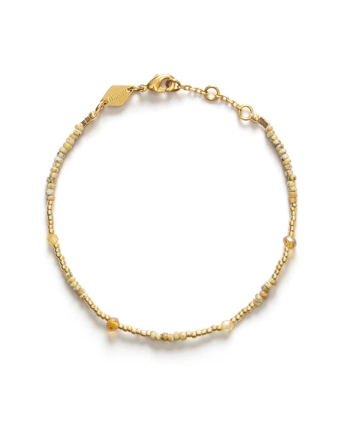Anni Lu - Bracelet Clemence - Speckle Ecru
