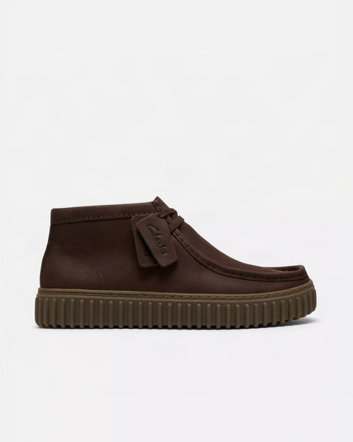 Clarks - Torhill Hi Boots - Brown