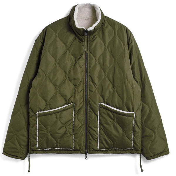 Taion - Veste militaire reversible en duvet - Olive