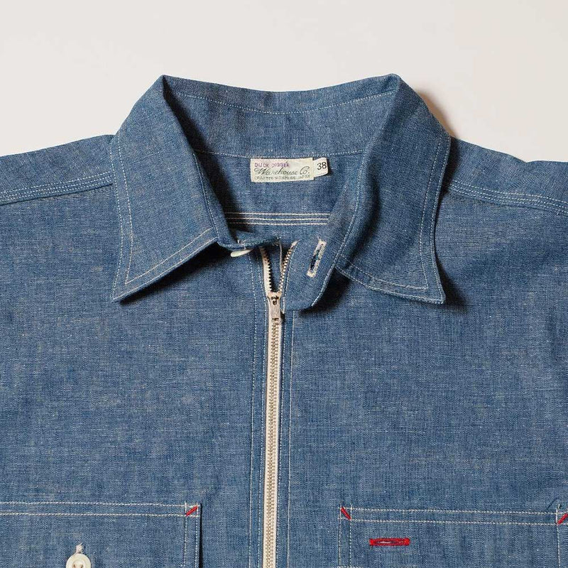 Warehouse & Co - Chemise Work - Chambray