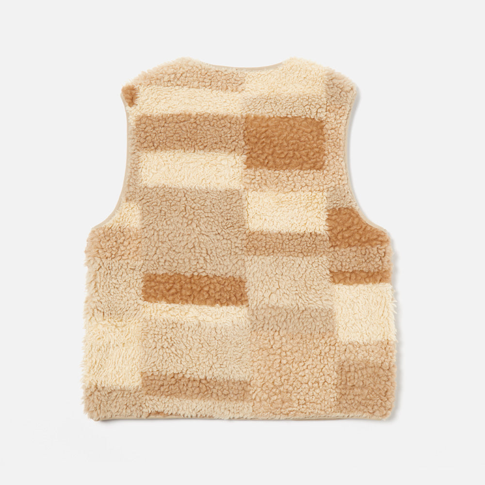 Universal Works - Zipped Vest - Sand