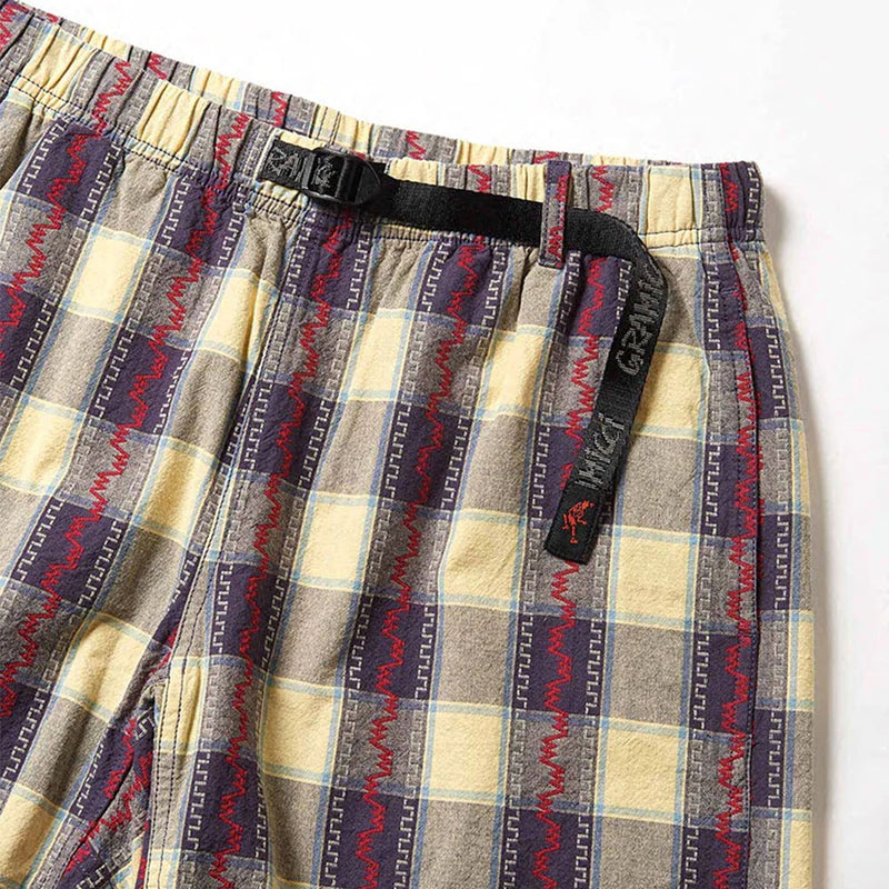 Gramicci - Short Tribal Check - Marron