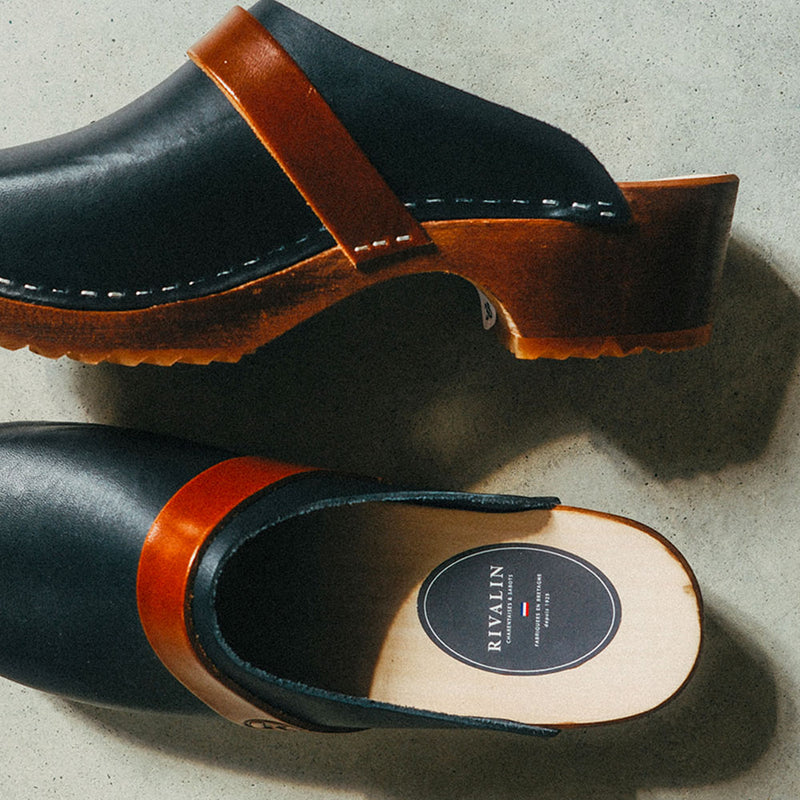 Rivalin - Sabot - Bleu Marine