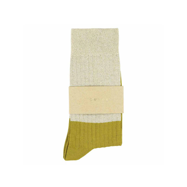 Escuyer - Chaussettes Lurex - Jaune