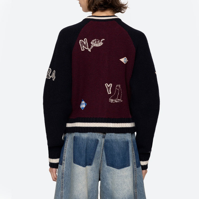 Sea NY - Cardigan Archer - Marine