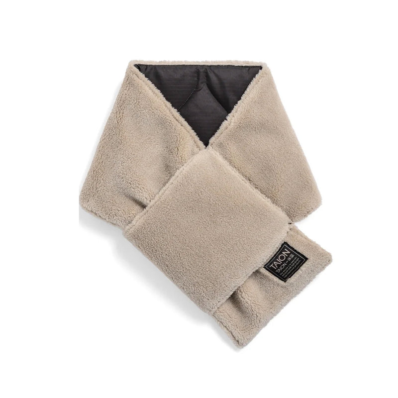Taion - Echarpe Military Reversible - Choco Beige