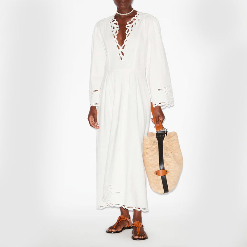 Isabel Marant - Robe Tianny - Blanc