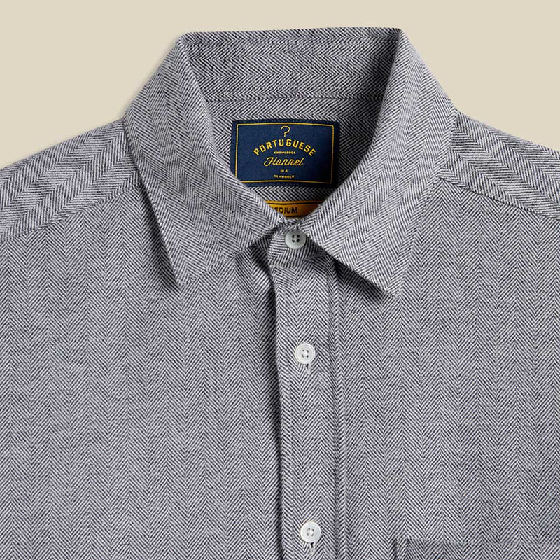 Portuguese Flannel - Chemise Espiga - Gris