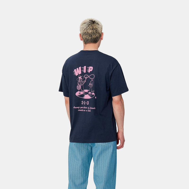 Carhartt WIP - T-Shirt Friendship - Bleu