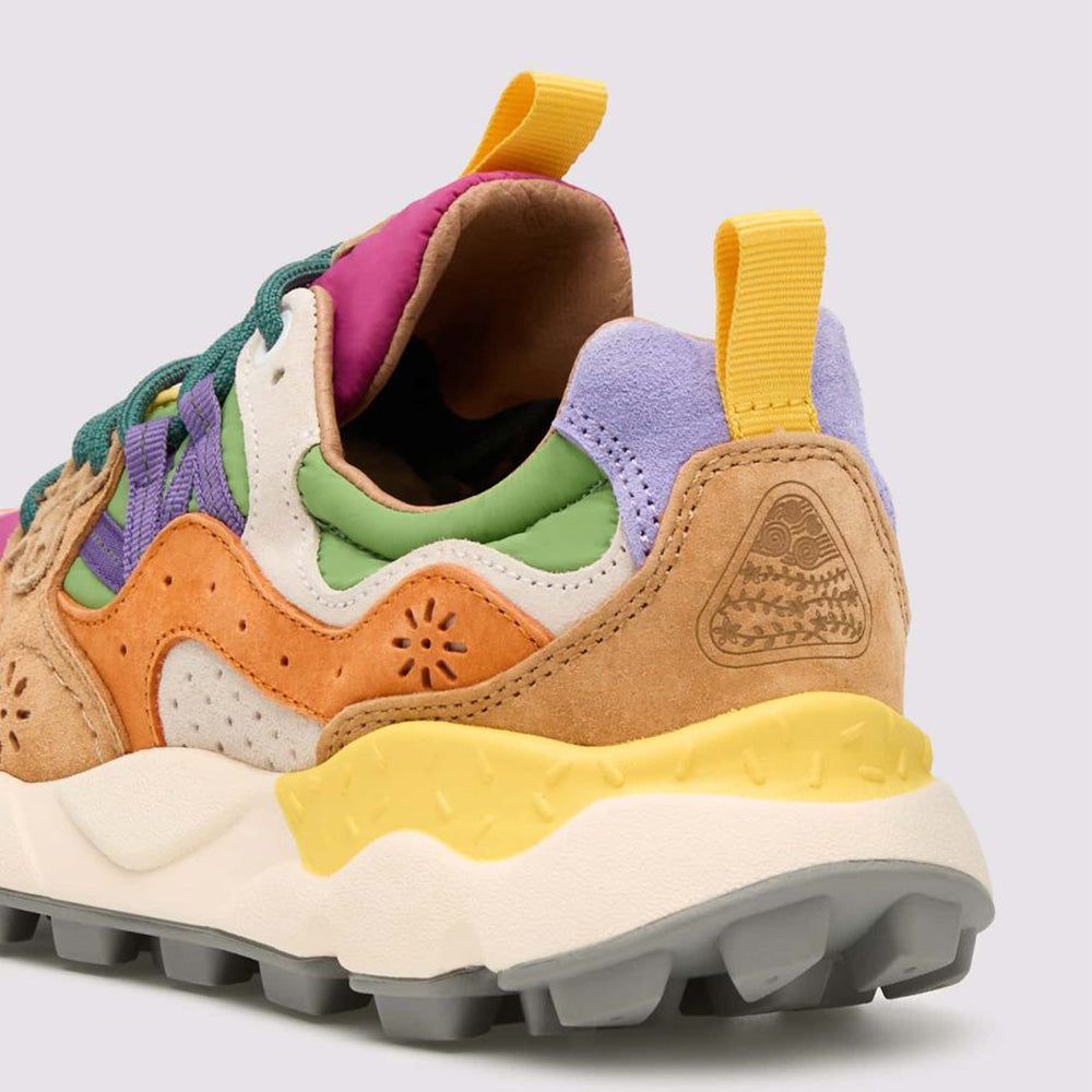 ジェルモカ様③ Flower Mountain - Baskets Yamano 3 Suede - Orange/ Fuschia – Merci