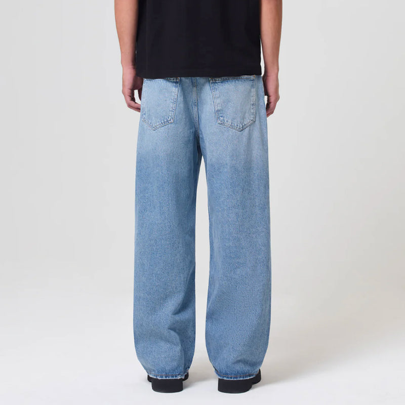 Agolde - Jean low slung baggy - Bleu clair