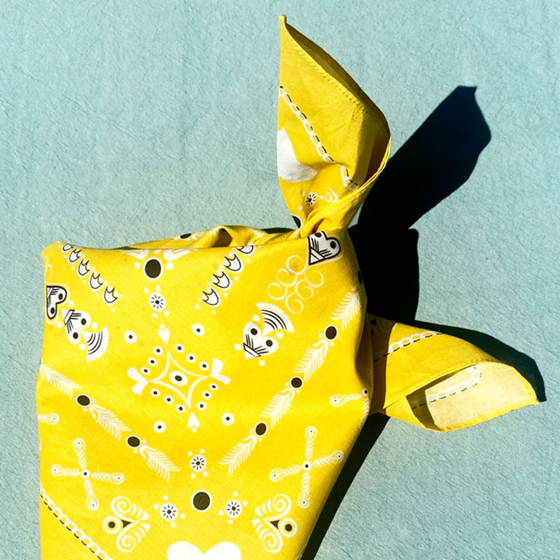 Atelier Peregrine - Bandana Breizh - Citron