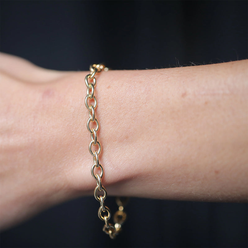 Mara Scalise - Bracelet Link Chain - Gold