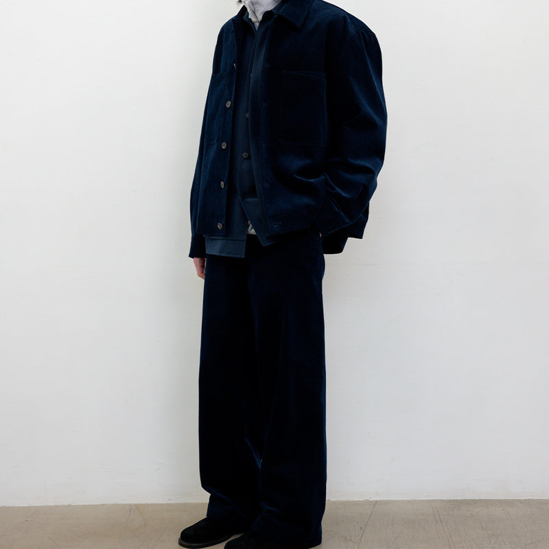 Le 17 septembre - Pantalon Corduroy - Bleu