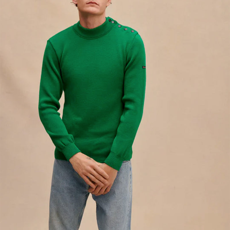 Le Minor - Pull Marin - Vert