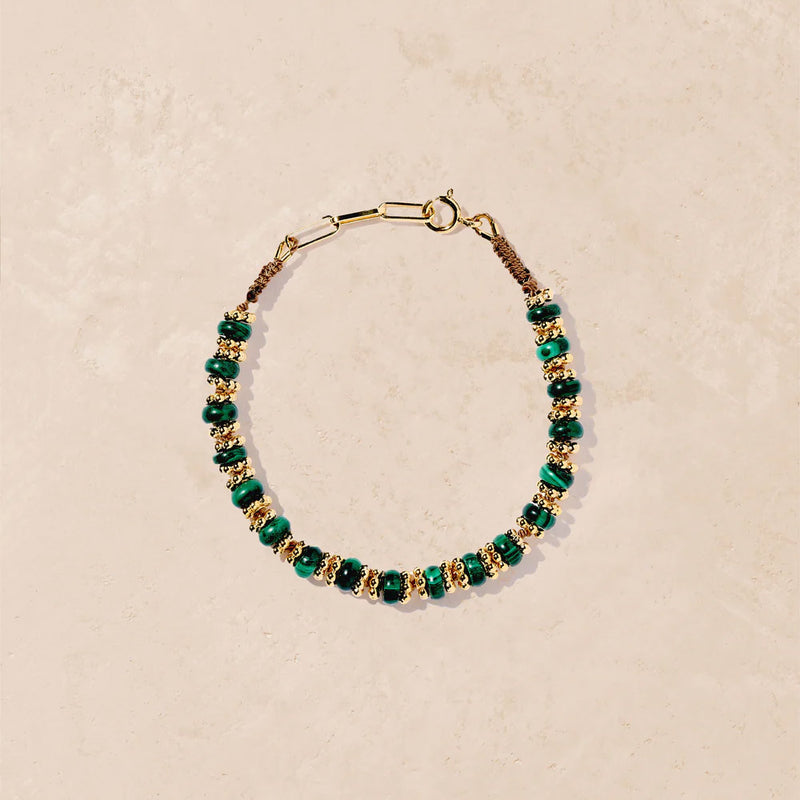 Tityaravy - Bracelet Seda - Malachite