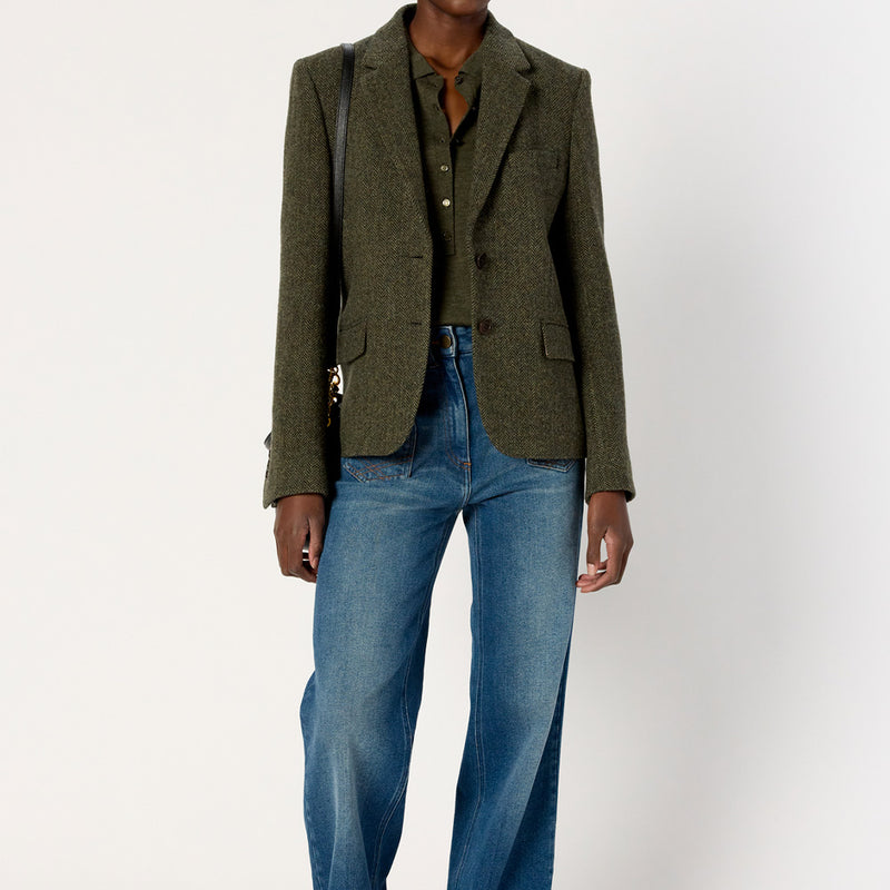 Gerard Darel - Veste Noelie - Vert Kaki