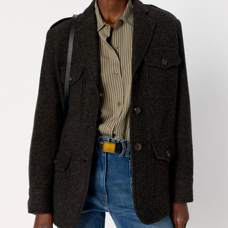 Gerard Darel - Veste Nadira - Anthracite