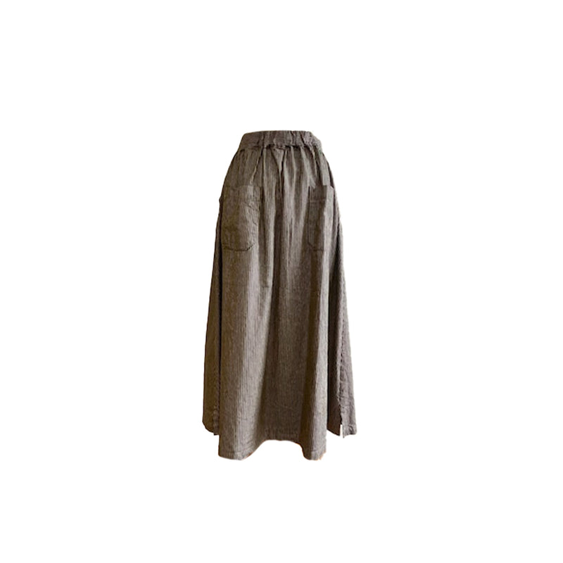 Sarahwear - Jupe Farmers rayée Hickory – Hickory