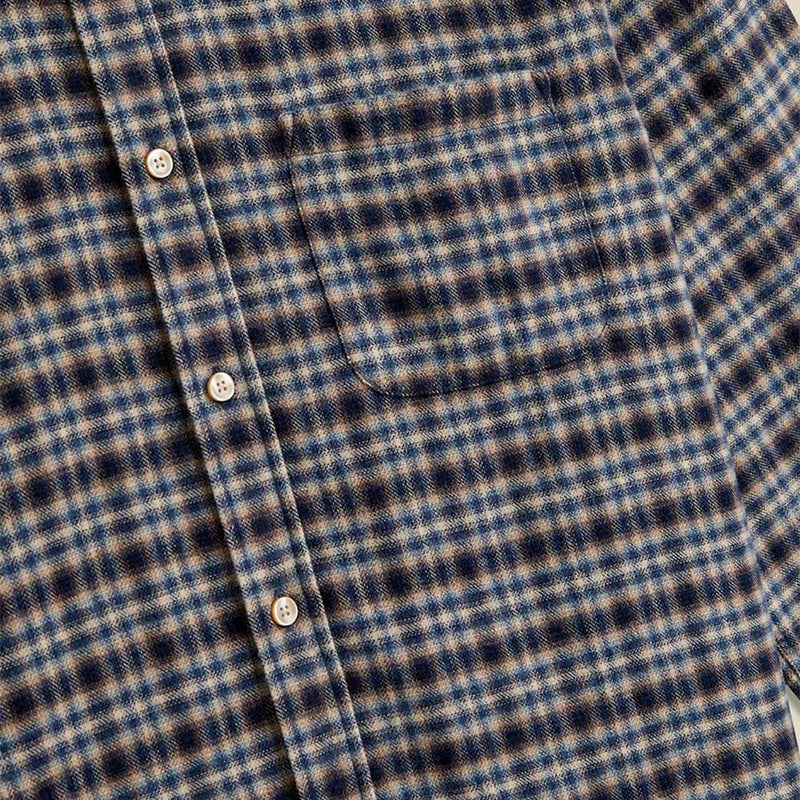 Portuguese Flannel - Chemise Vouga - Bleu